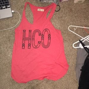 Racer back tank top